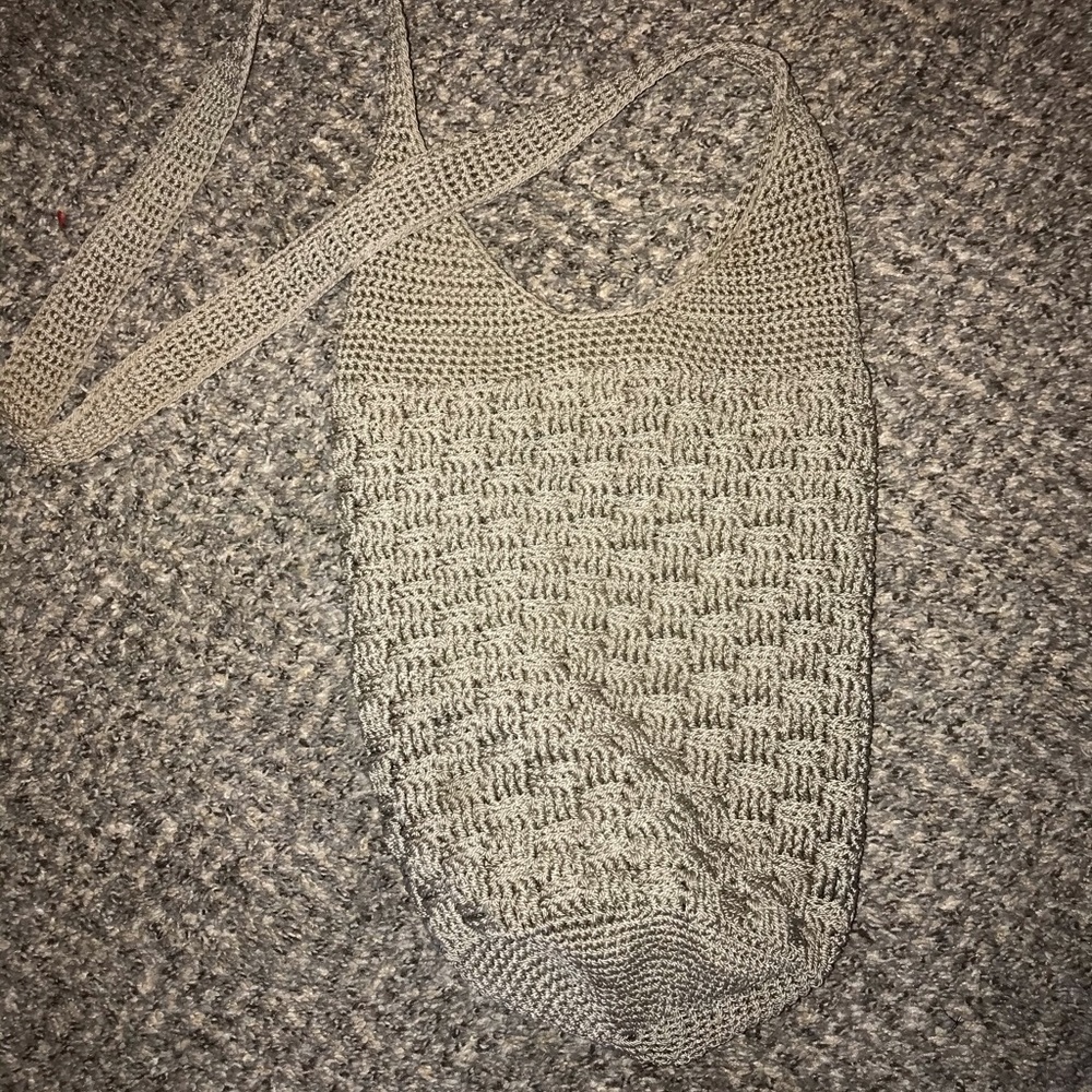 Bohemian crochet cross body bag